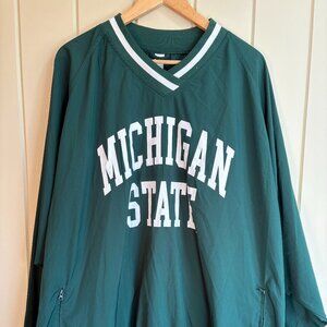 Michigan State Men's Windbreaker Game by Ross Sportswear